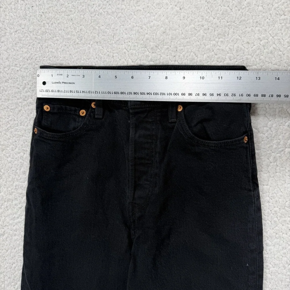 Levi's Premium Ribcage Straight Jeans Womens 25 (25x28) Streetwear Grunge Casual
